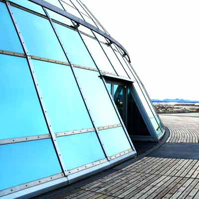 Reykjav&iacute;k Adventskalender: Perlan Aussichtsplattform